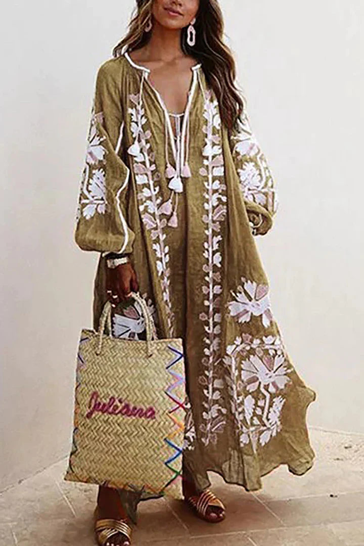 Keziah™ Bohemian Floral Maxi Dress