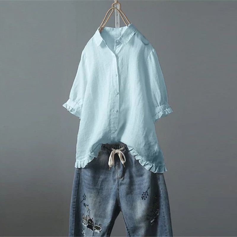 Valeria™ Elegant Button Shirt