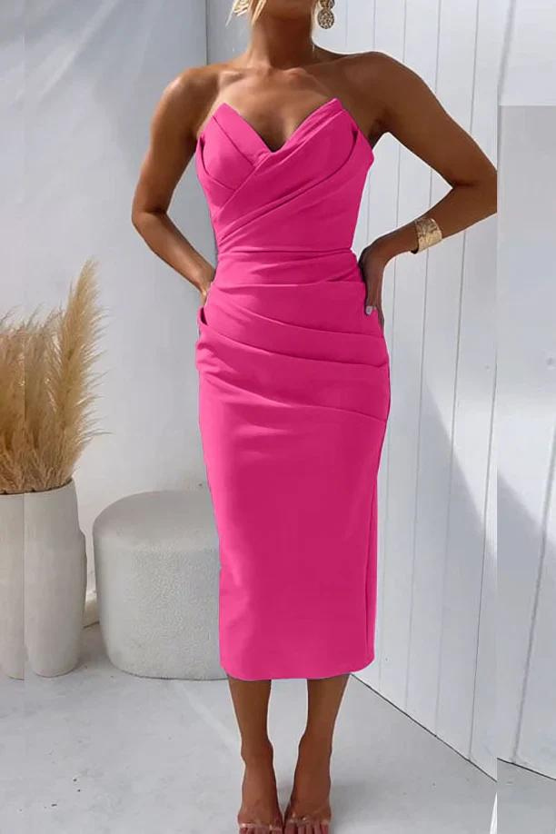 Effie™ Elegant Bustier Dress