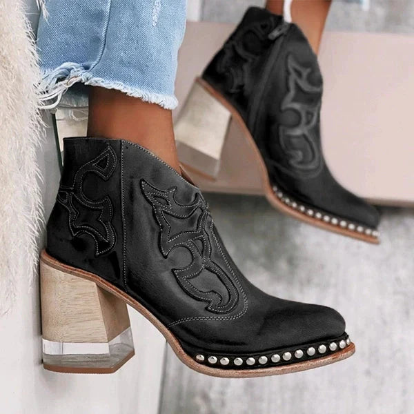 Sue™ Norwich Embroidered Leather Boots