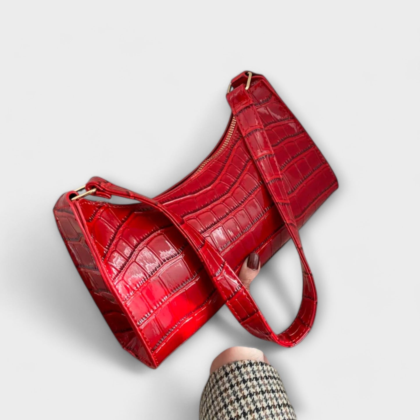 Millie™ Shiny Leather Bag