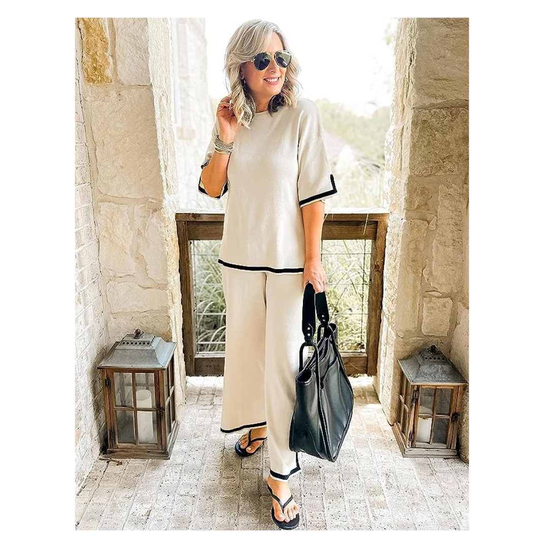 Marian™ Two-piece Korean outfit - One Size