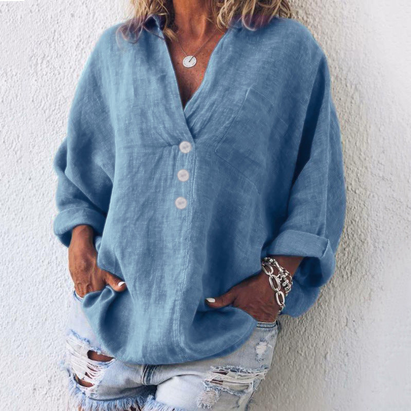 Ciara™ Chic Cotton Pullover