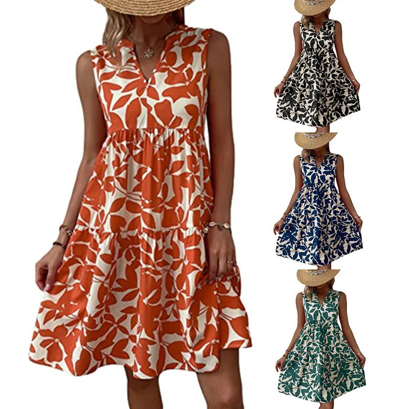 Grace™ Chic Sleeveless Mini Dress
