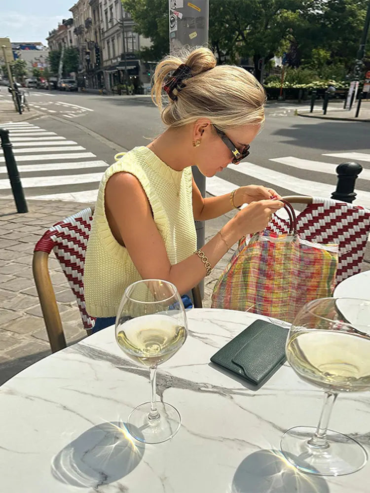 Claudia™ Backless Knit Top