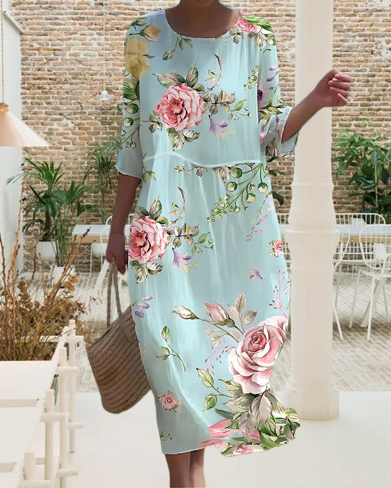 Kalisha™ Chic Floral Dress
