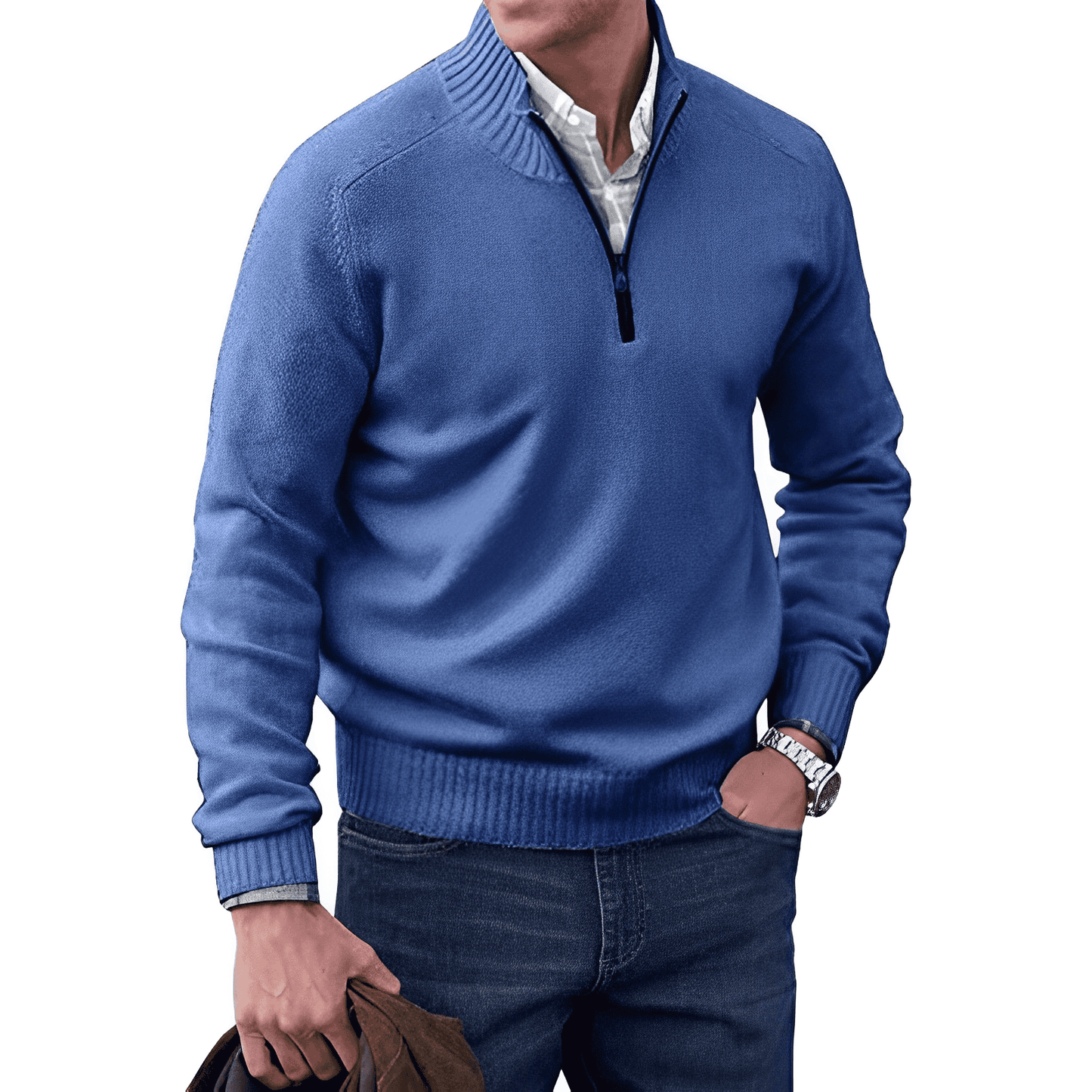 Thierry™ Zippered Sweater