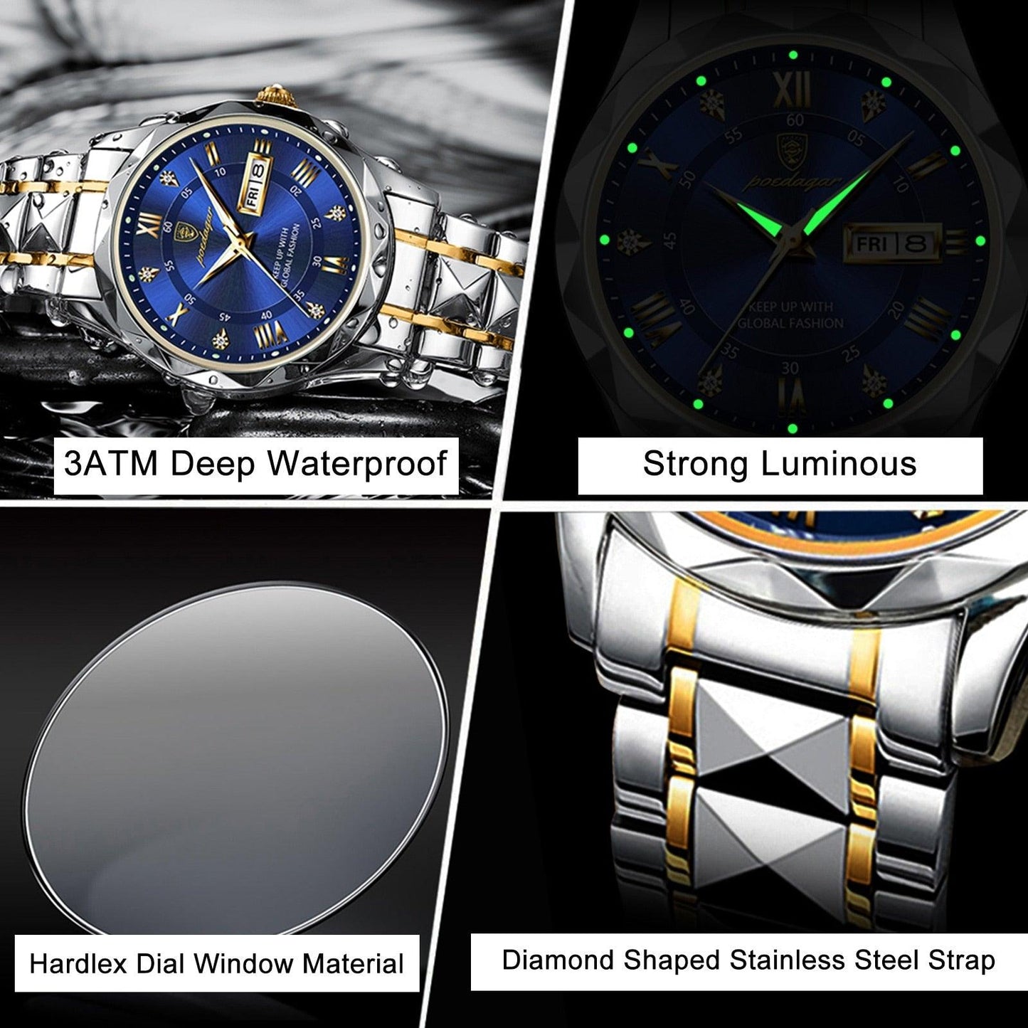 Olivio™ Luxury Men's Wristwatches