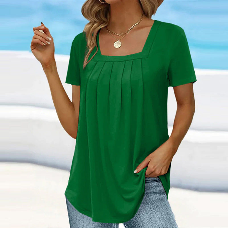 Junia™  Elegant Pleated Blouse