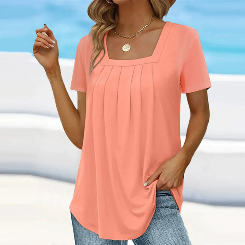 Junia™  Elegant Pleated Blouse