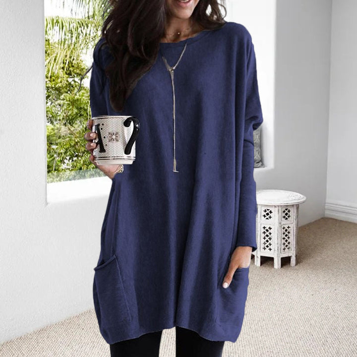 Gwen™ Oversized Round Neck Jumper