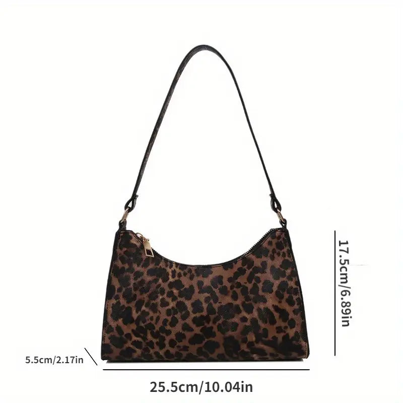 Alaia™ Leopard Print Shoulder Bag