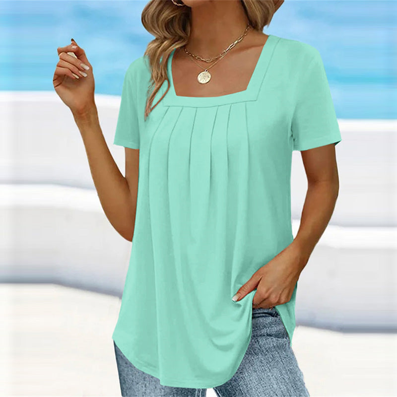 Junia™  Elegant Pleated Blouse