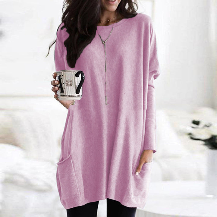 Gwen™ Oversized Round Neck Jumper