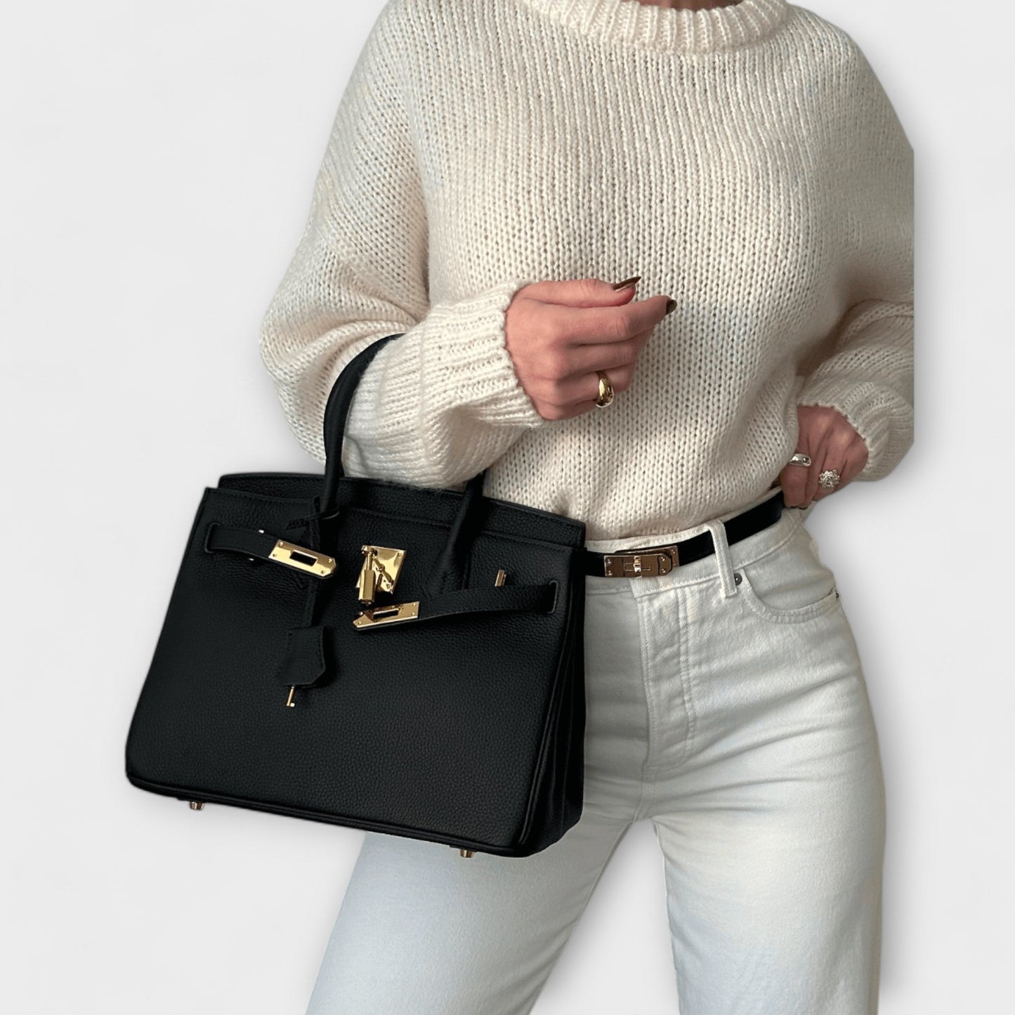 Kinsley™ Luxurious Leather Handbag