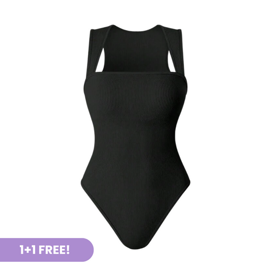 BodySnatch™ Ribbed Control Bodysuit | 1 + 1 FREE