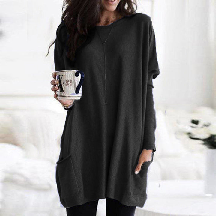 Gwen™ Oversized Round Neck Jumper