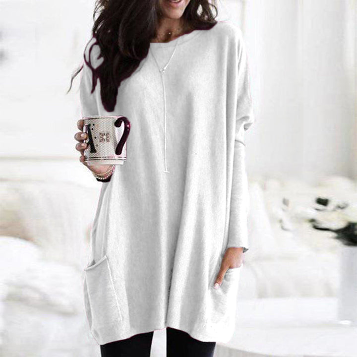 Gwen™ Oversized Round Neck Jumper