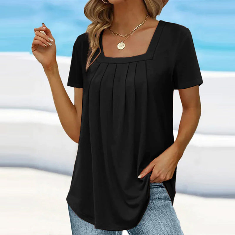Junia™  Elegant Pleated Blouse