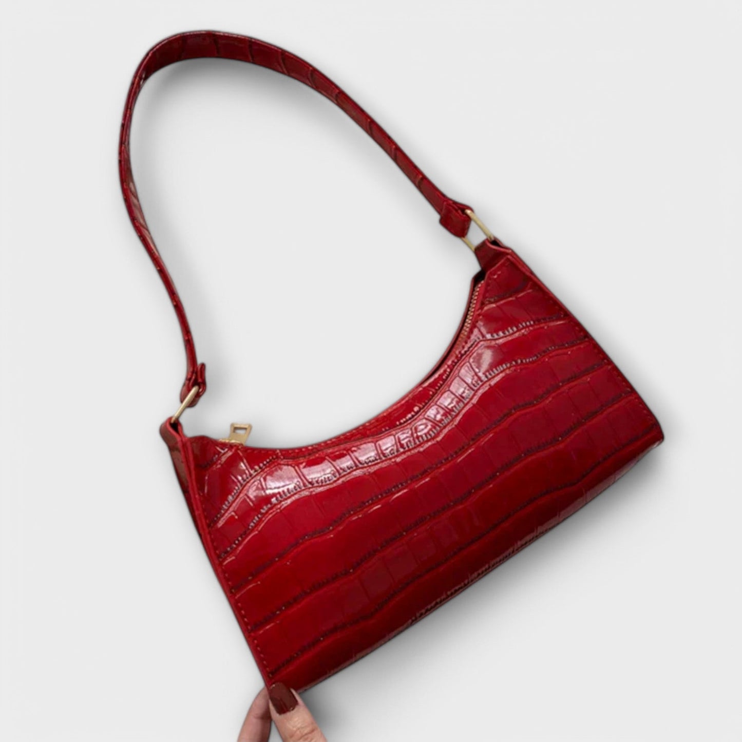 Millie™ Shiny Leather Bag