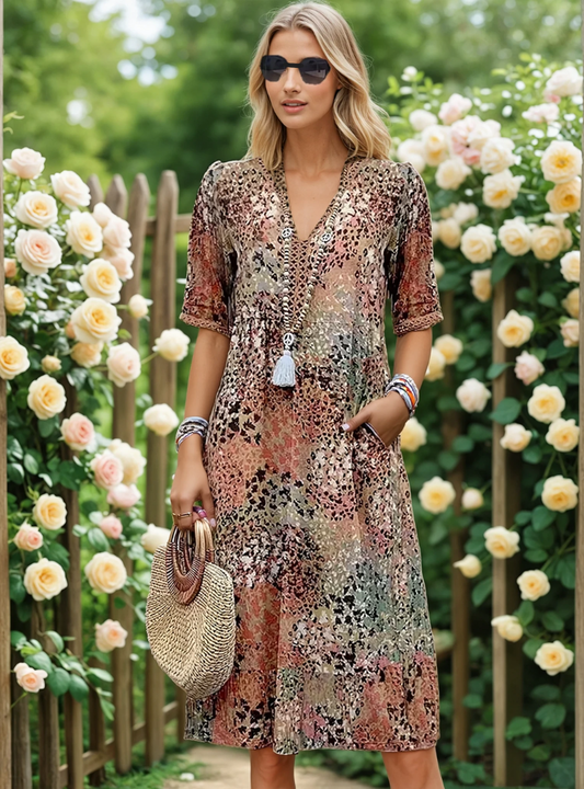 Magnolia™ Vibrant Midi Dress