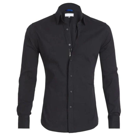 Chicago™ Crease resistant shirt with zipper (1+1 FREE)