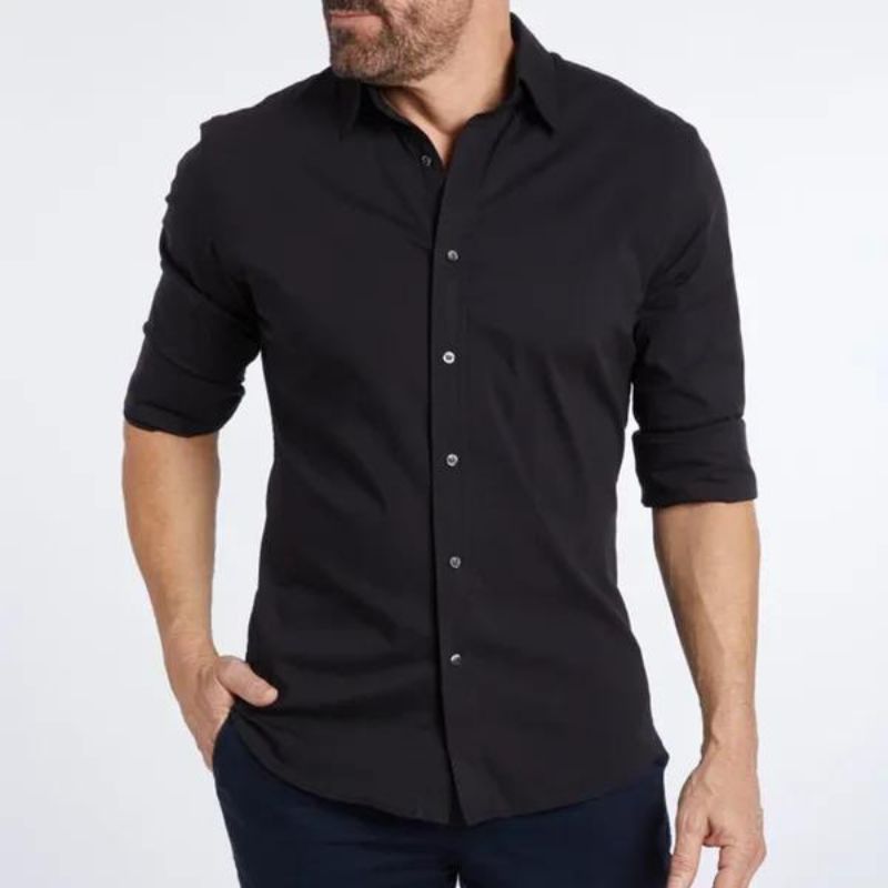Chicago™ Crease resistant shirt with zipper (1+1 FREE)