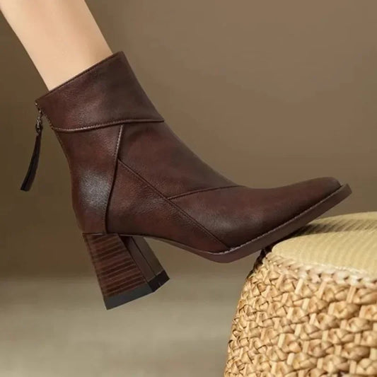 Matilda | Goth-Inspired Ankle Boots