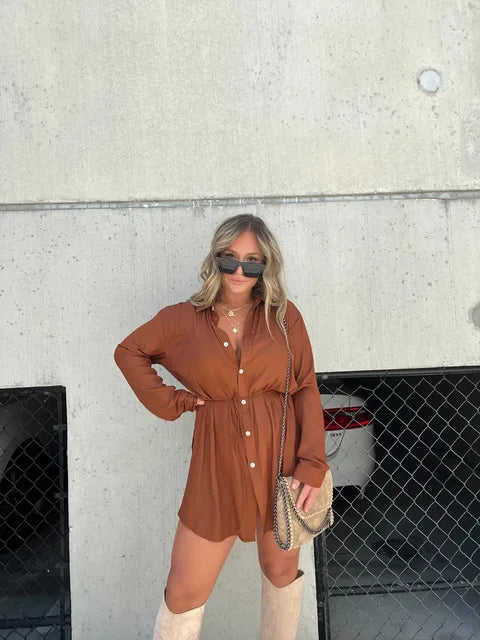 Celiste™ Summery soft romper dress