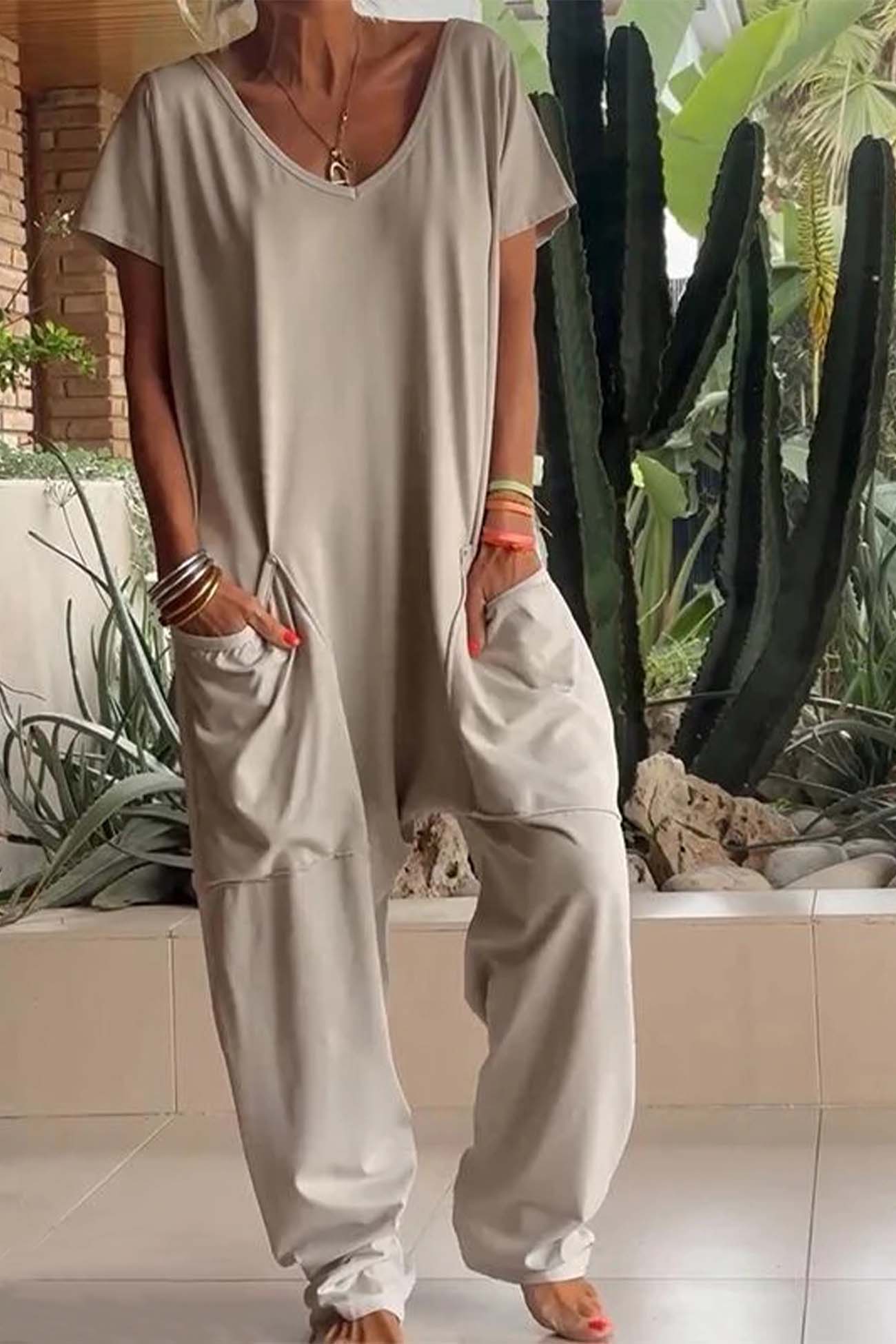 Sapphira™ Relaxed Style Jumpsuit