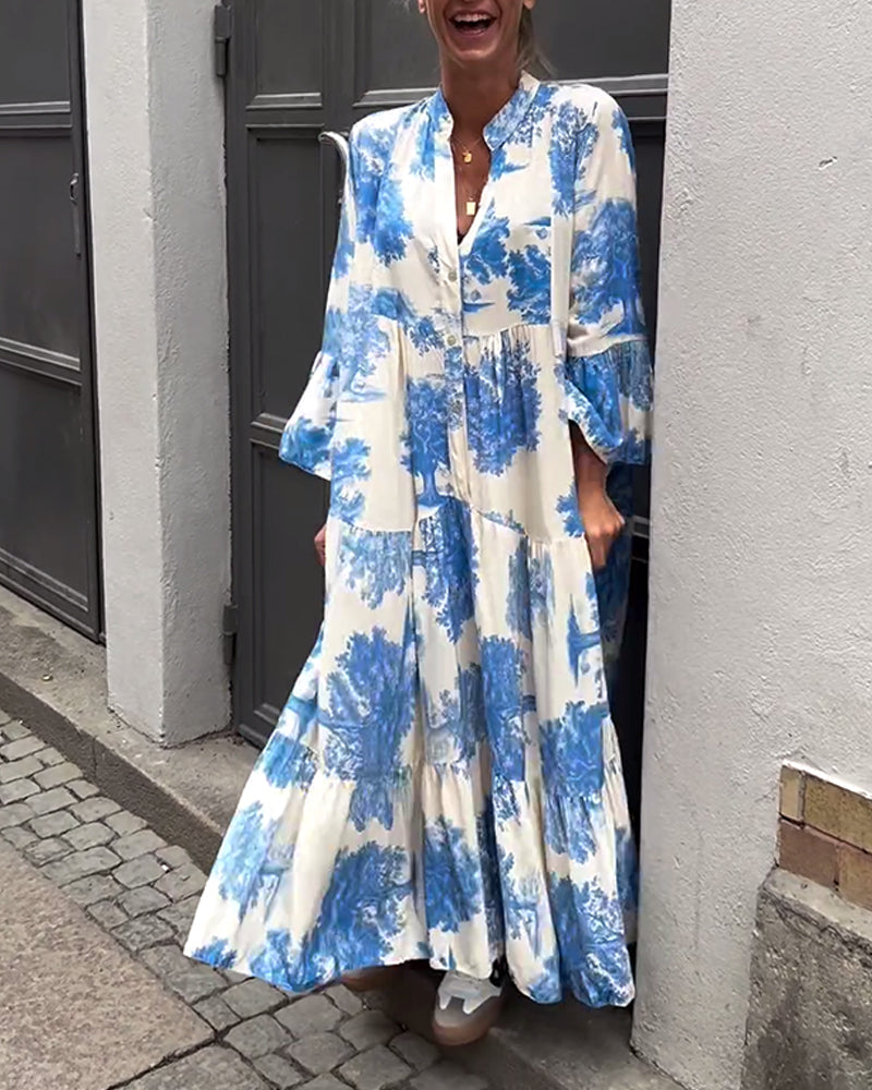 Amani™  Flowing Maxi Dress