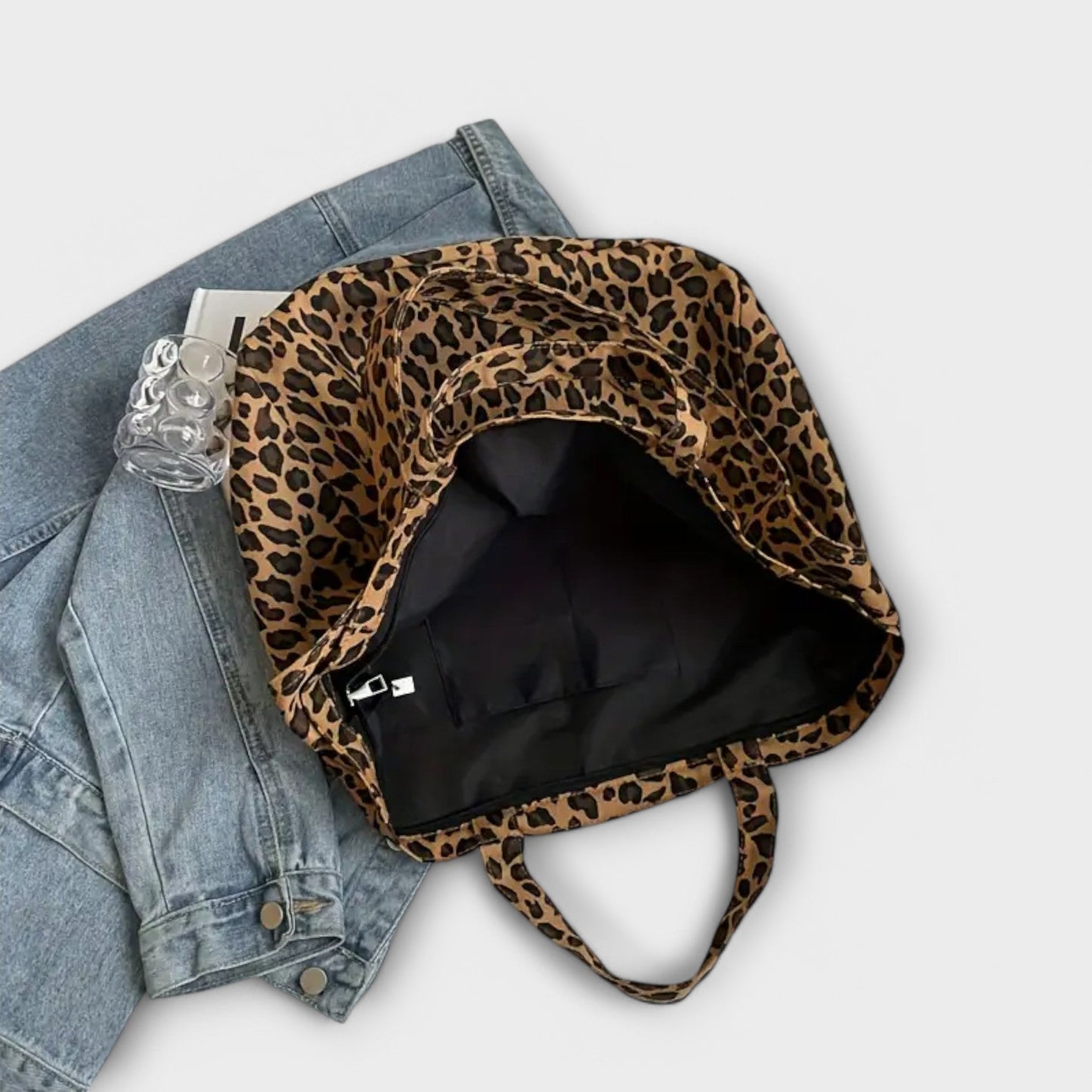 Collete™ Stylish Leopard Print Tote