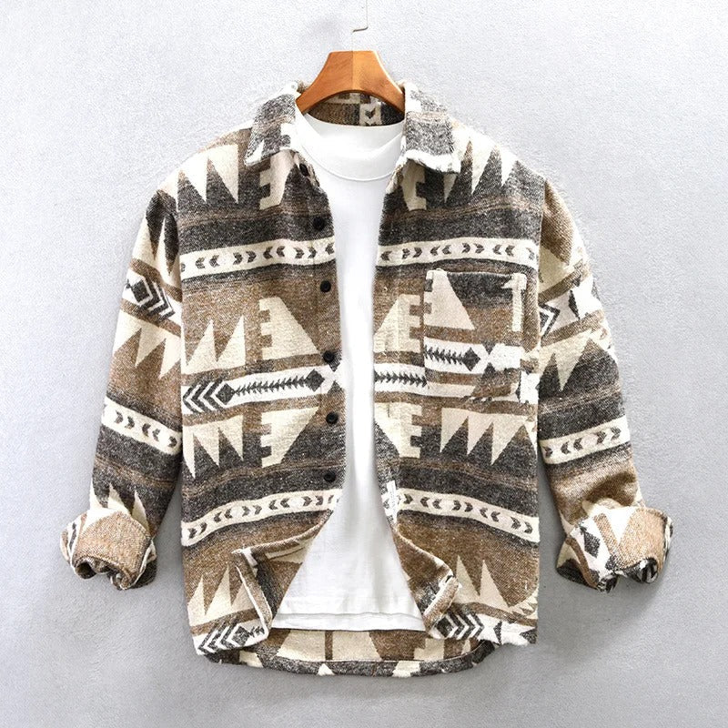Kennie™ Men's vintage flannel shirt