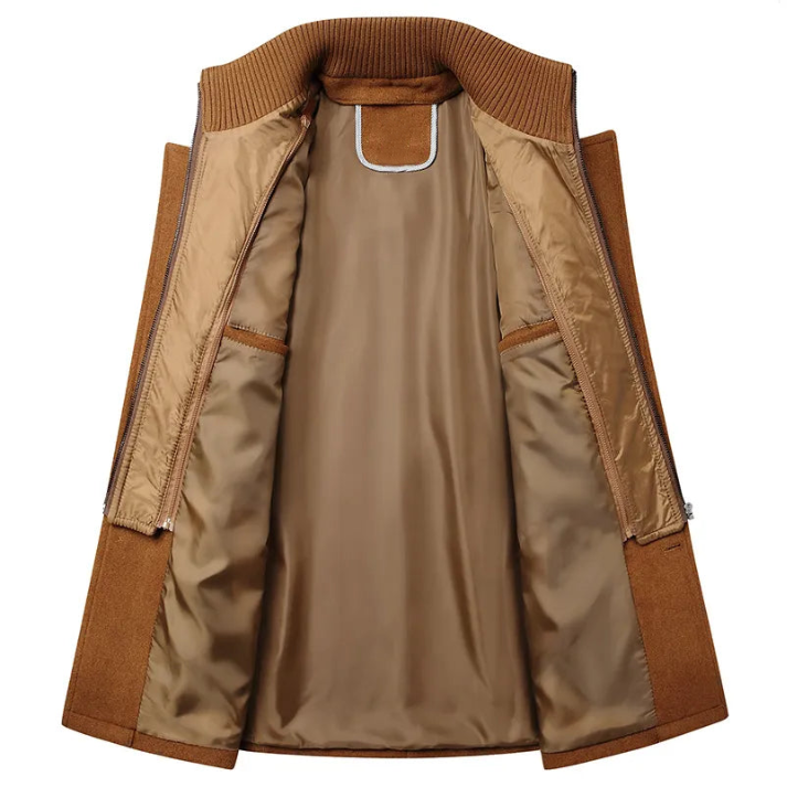 Juliano™ Luxury Virgin Wool Overcoat